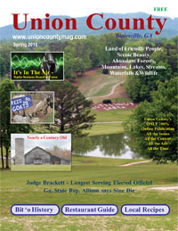 Spring 2016 edition of the Union County Magazine