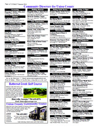 Union County Georgia magazine