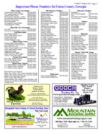 Union County Georgia magazine